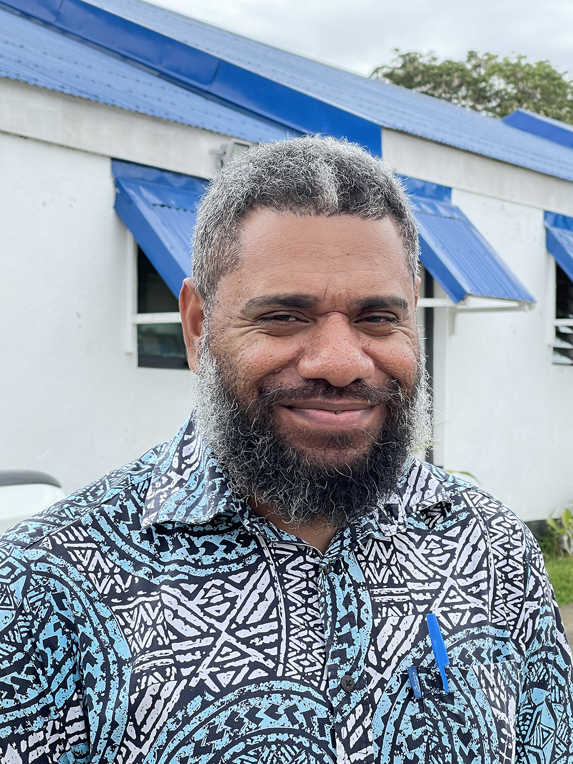 Community engagement: Vanuatu psychiatrist Dr Jimmy Obed said a community-led approach to mental health is essential.